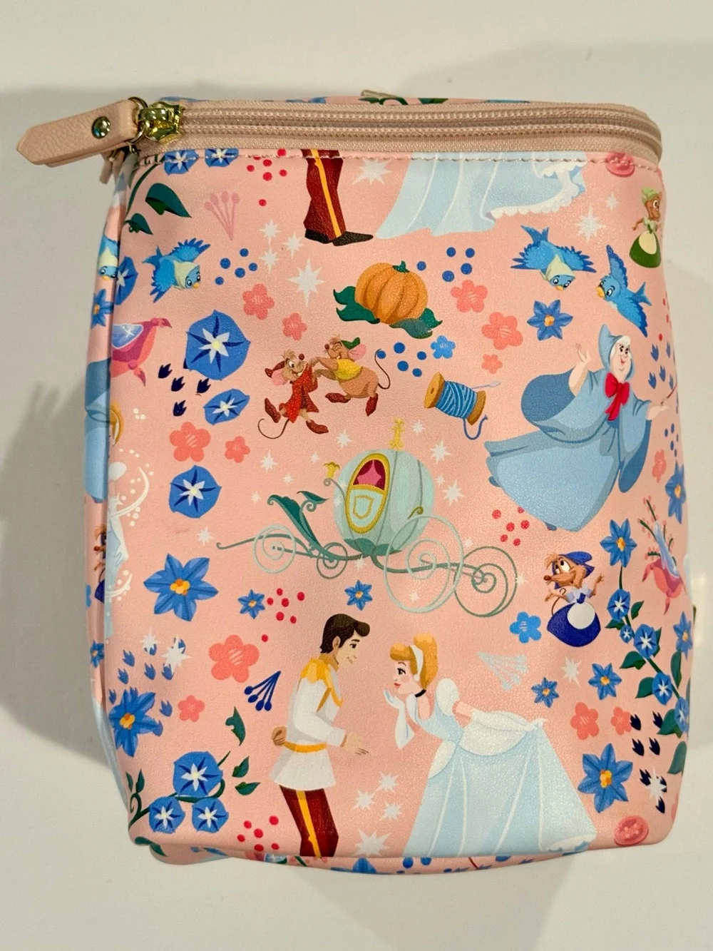 New Petunia Pickle Bottom Baby Bottle Cooler Bag Cinderella Pink Pixel Plus